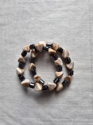 AfroRoots Radiance Handmade African Beaded Bracelet