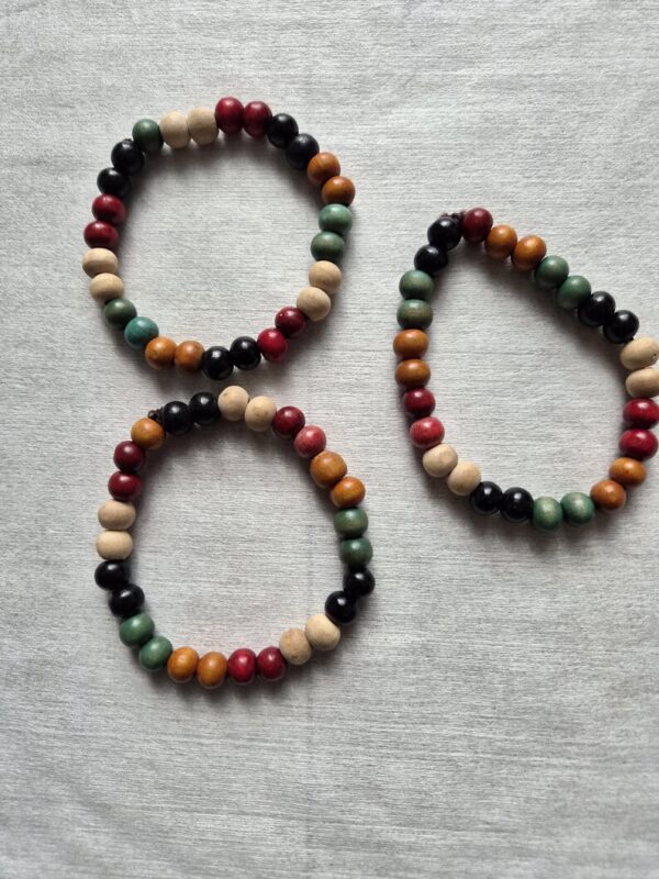 AfroRoots Radiance Handmade African Seed Bead Bracelet