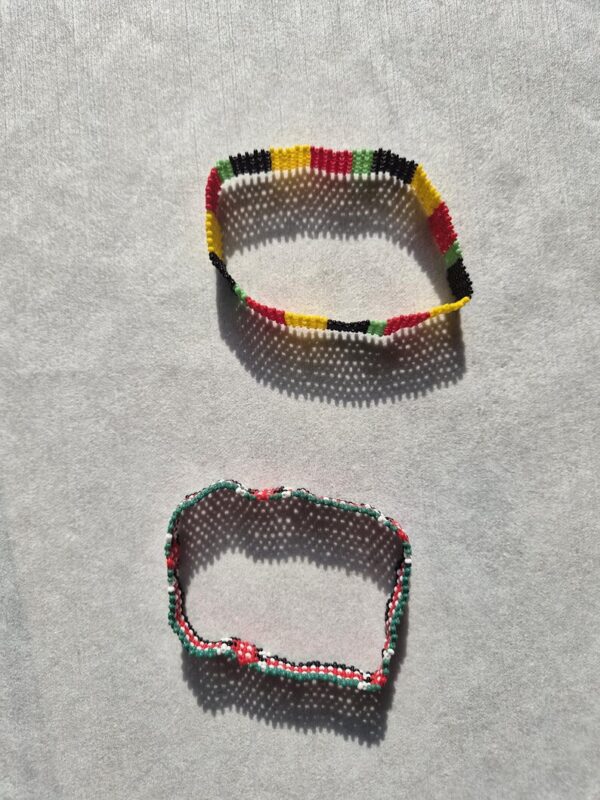 AfroRoots Radiance Handmade African Seed Bead Bracelet